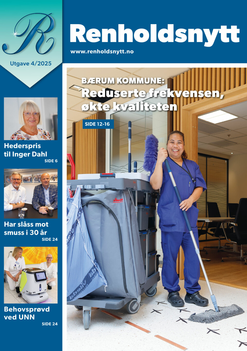 Renholdsnytt 4/2025 forside