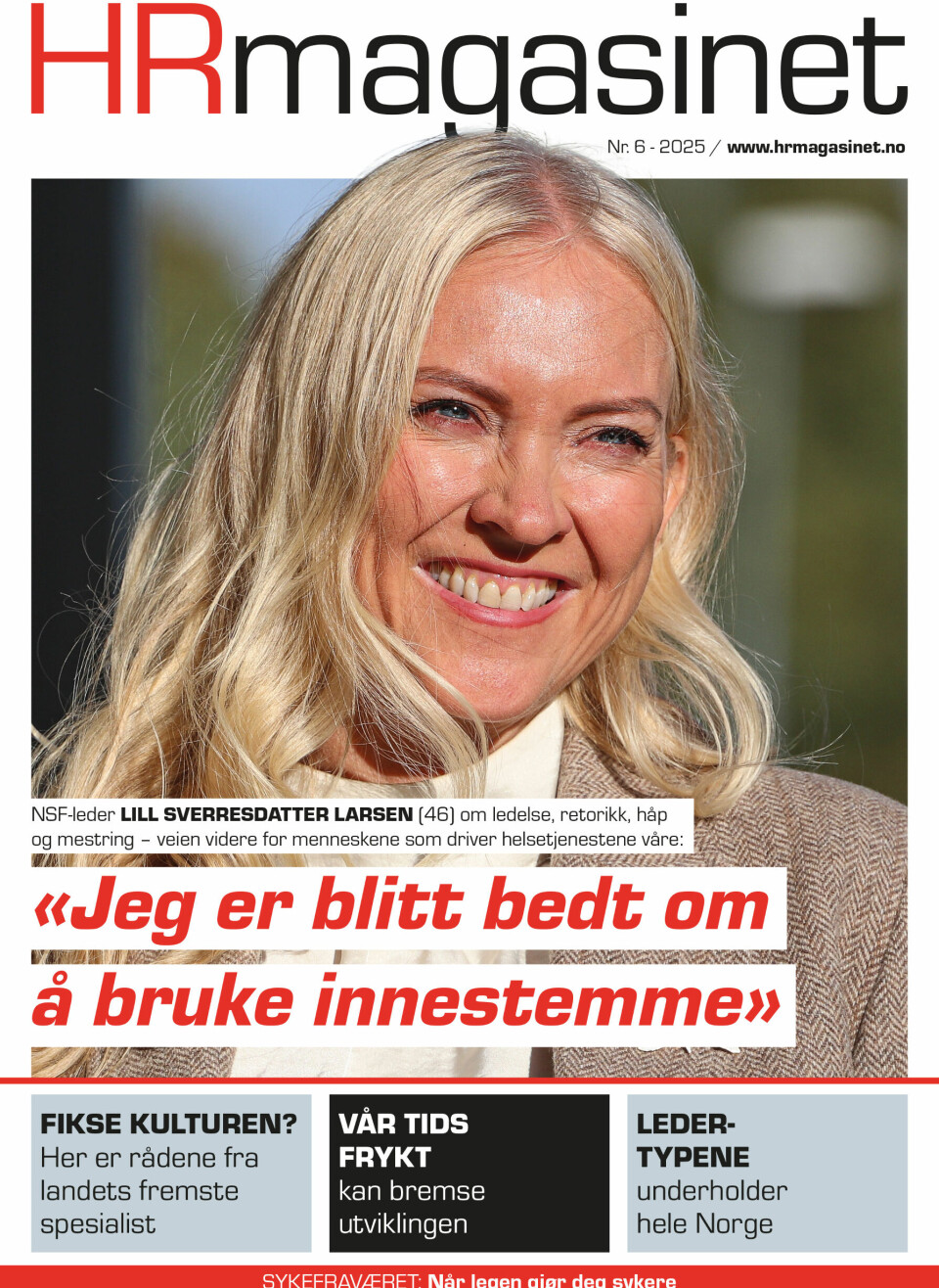 HRmagasinet 6/2025 forside