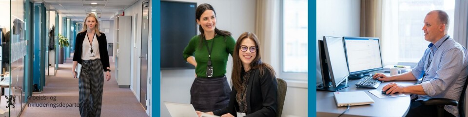 Arbeids- og inkluderingsdepartementet søker seniorrådgiver HR